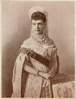 Feodorovna Prints: Maria Feodorovna consort of Emperor Alexander III