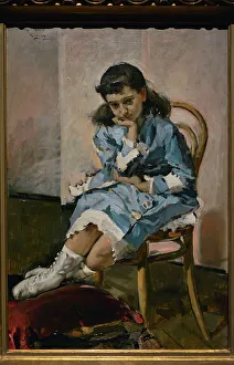 Theater Prints: Maria Guerrero, Young Girl (1867-1928). Portrait
