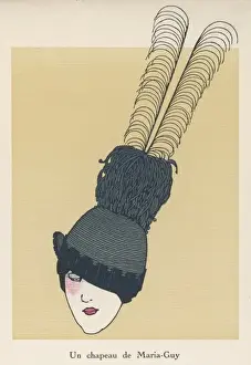 Toque Prints: Maria-Guy Hat / Bon Ton