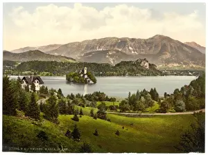 Carniola Prints: Maria Lake, Carniola, Austro-Hungary