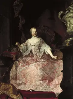 Paid Prints: Maria Theresa (1717-1780). Empress of Austria