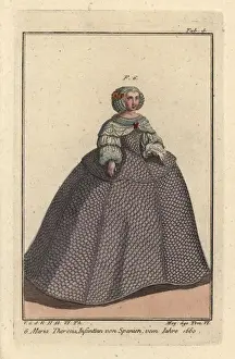 Infanta Prints: Maria Theresa, Infanta of Spain, 1660