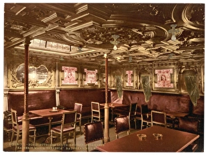 Maria Theresia, smoking cabin, first class, North German Llo Maria Theresia, smoking cabin, first class, North German Llo