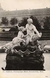 Maria Theresien-Platz, Vienna, Austria - Tritons and Naiads