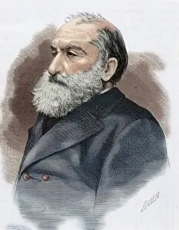 Phrenologist Prints: Mariano Cub?=? (1801-1875) Catalan linguist and phrenologist