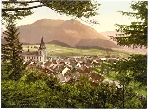 Styria Prints: Mariazell, general view, Styria, Austro-Hungary