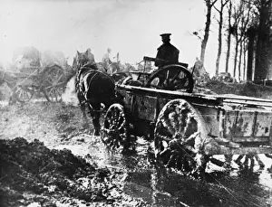 Waggons Prints: Maricourt 1916