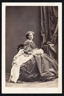 Marie Amalie / Baden Cdv