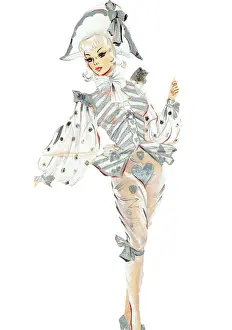 Dressmaking Prints: Marie-Antoinette - Murrays Cabaret Club costume design