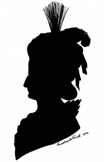 Images Dated 4th October 2011: Marie Antoinette in silhouette