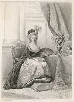 Marie Antoinette Sits