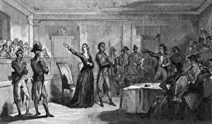 Defends Prints: Marie Antoinette Trial