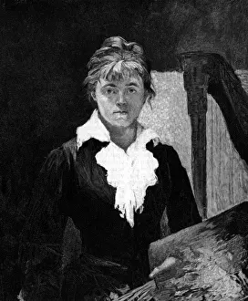 Diarist Prints: Marie Bashkirtseff from self portrait