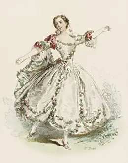 1710 Prints: Marie Camargo