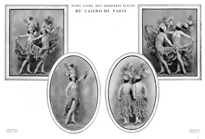 Casino Prints: Marie and Christiane Guy at the Casino de Paris c. 1925