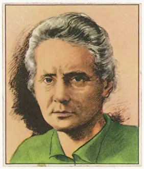 Marie Prints: MARIE CURIE (1867-1934)