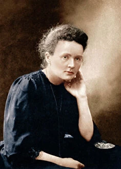 Images Dated 5th April 2016: Marie Curie - Nobel Prize-winning Polish Scientist