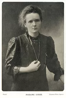 Marie Collection: Marie Curie / Photograph