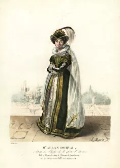 Allan Gallery: Marie Dorval as Queen Elisabeth in Le Chateau