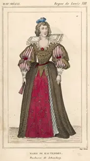 1691 Prints: Marie De Hautefort