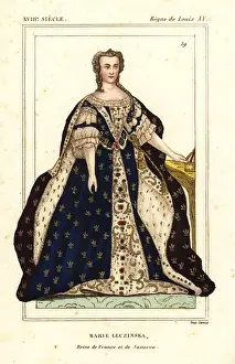 Reine Prints: Marie Leczinska, Queen of France and Navarre