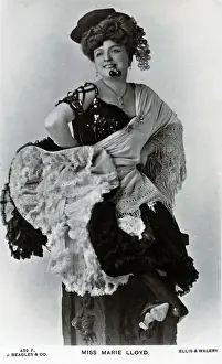 Hands Prints: Marie Lloyd music hall singer and comedienne 1870-1922