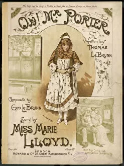 1890 Gallery: Marie Lloyd / Oh Mr Porter