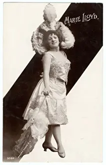 Marie Prints: Marie Lloyd / Postcard