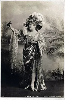 Pantomime Gallery: Marie Loftus music hall dancer and singer 1857-1940