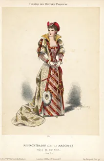 Marie Montbazon, French actress and singer Marie Montbazon, French actress and singer