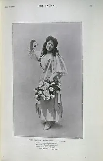 Drury Prints: Marie Montrose, actress, as Alice, in Dick Whittington