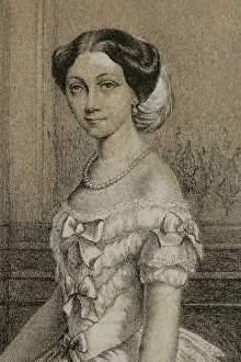 Marie of Saxe-Altenburg (1818-1907). Queen consort