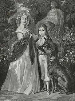 Eldest Prints: Marie-Therese (1778-1851), called Madame Royale