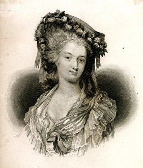 Images Dated 21st August 2017: Marie Therese Louise of Savoy, Princesse de Lamballe