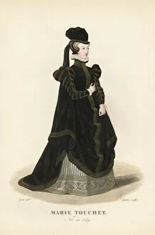 Brocade Gallery: Marie Touchet, mistress of King Charles IX