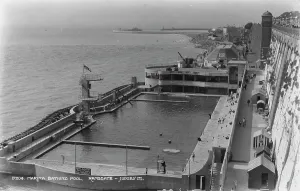 Ramsgate Prints: Marina Bathing Pool in Ramsgate