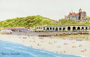 Boscombe Prints: Marina, Boscombe, Dorset