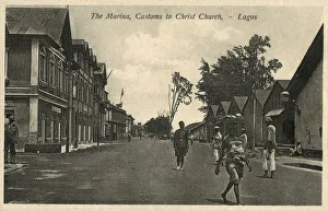 Nigerian Gallery: The Marina, Customs to Christ Church, Lagos, Nigeria