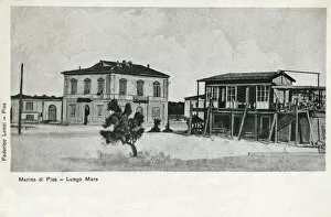 Marina di Pisa, Italy - Lungomare. Date: 1904