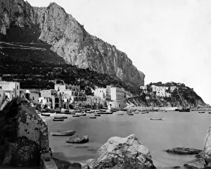 Rocky Prints: Marina on the Isle of Capri, Italy