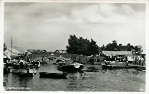Heigham Prints: The Marina, Potter Heigham, Great Yarmouth, England