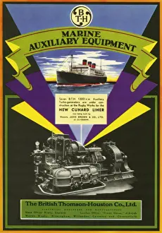 Houston Prints: Marine Auxiliary Equipment