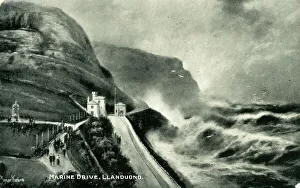 Llandudno Collection: Marine Drive, Llandudno, Conwy