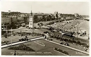 Margate Prints: Marine Gardens, Margate, Kent