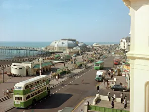 Worthing Prints: Marine Parade and pier, Worthing