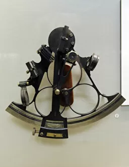Images Dated 18th March 2012: Marine Sextant. 19th century