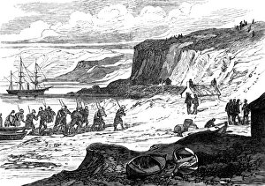 Images Dated 3rd September 2015: Marines Landing at Uig, Isle of Skye