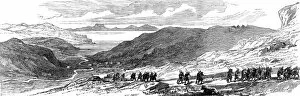 Marines on the march to the disputed districts, Isle of Skye