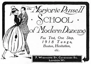 Russell Gallery: Marjorie Russell School of Modern Dancing, WW1