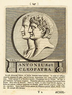Gods And Heroes Prints: Mark Antony and Cleopatra the Great